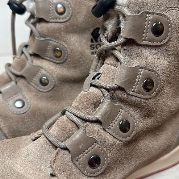 Sorel Unisex Kids Whitney II Suede Boots Size 4 - Picture 10 of 16